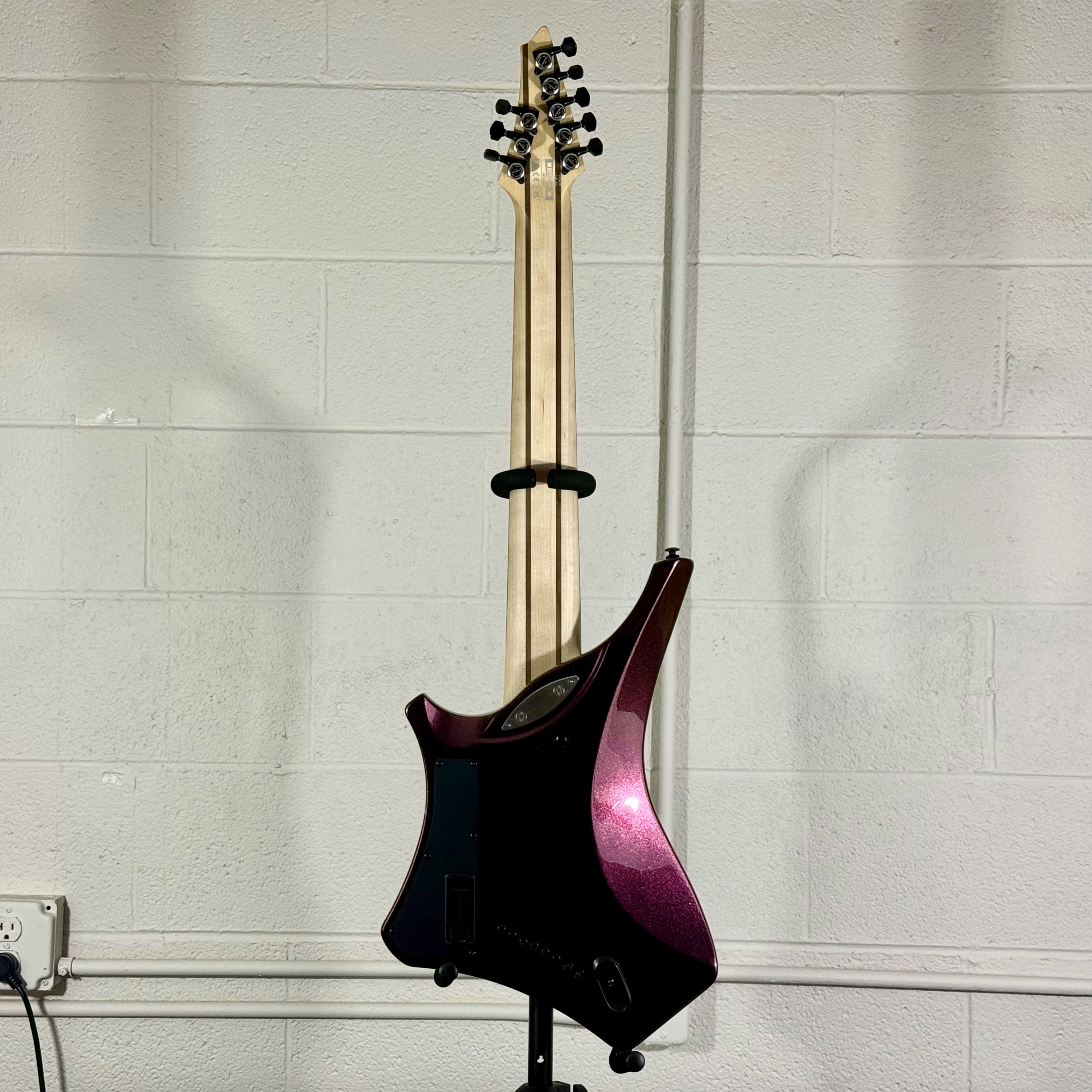 Ibanez Alpha A528 Multiscale 8-String Electric Guitar w/ Bag - Coral Mirage