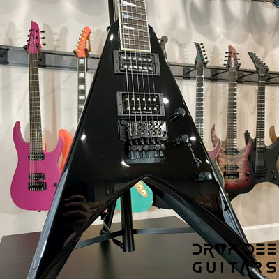 Jackson USA Select King V KV2 Electric Guitar w/ Case - Gloss Black