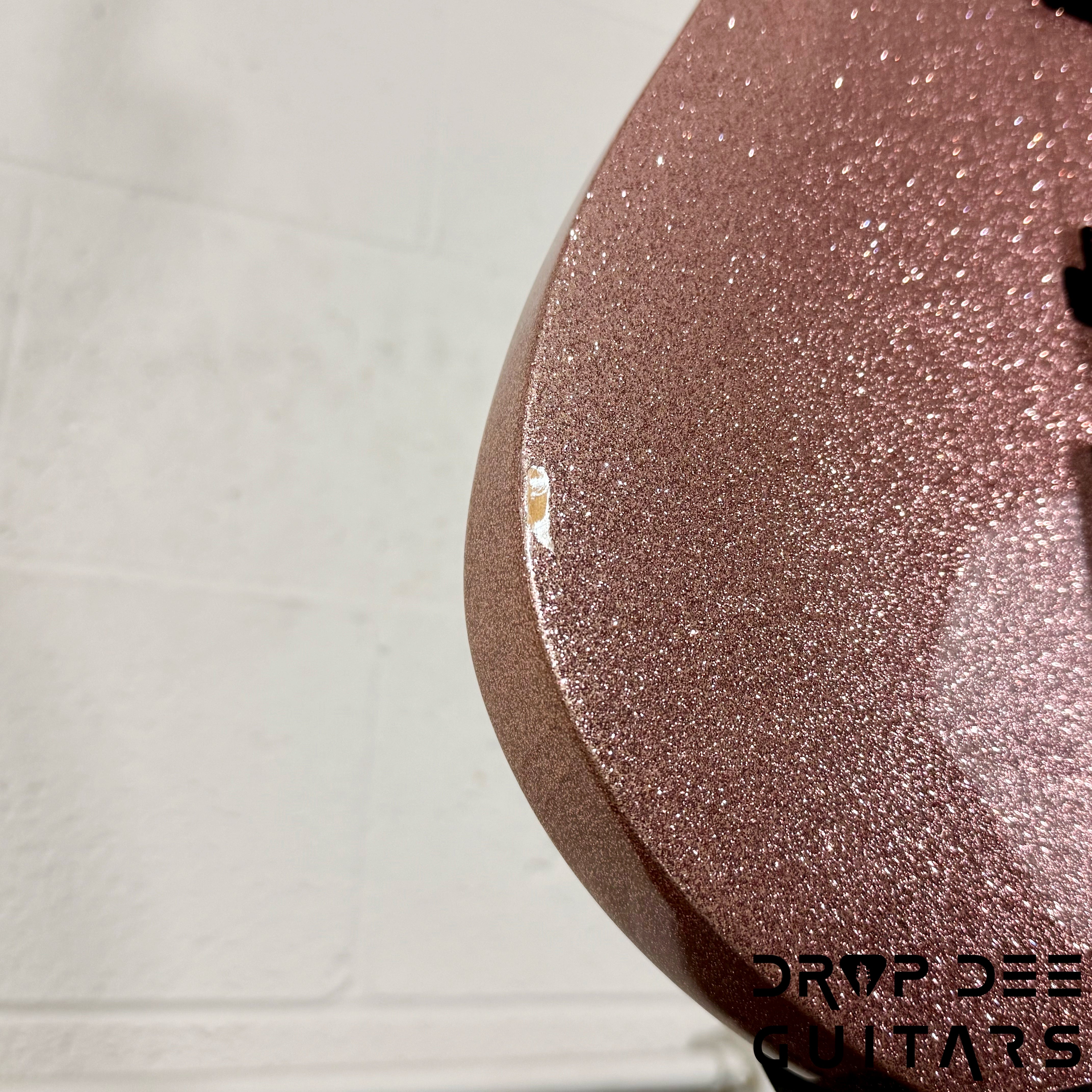 Balaguer USA Series Seraph Modern 7 Baritone 7-String Electric Guitar w/ Case (824) - Gloss Metallic Rose Gold