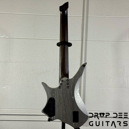 GOC Varja 7 Multiscale 7-String Electric Guitar w/ Bag - Silver