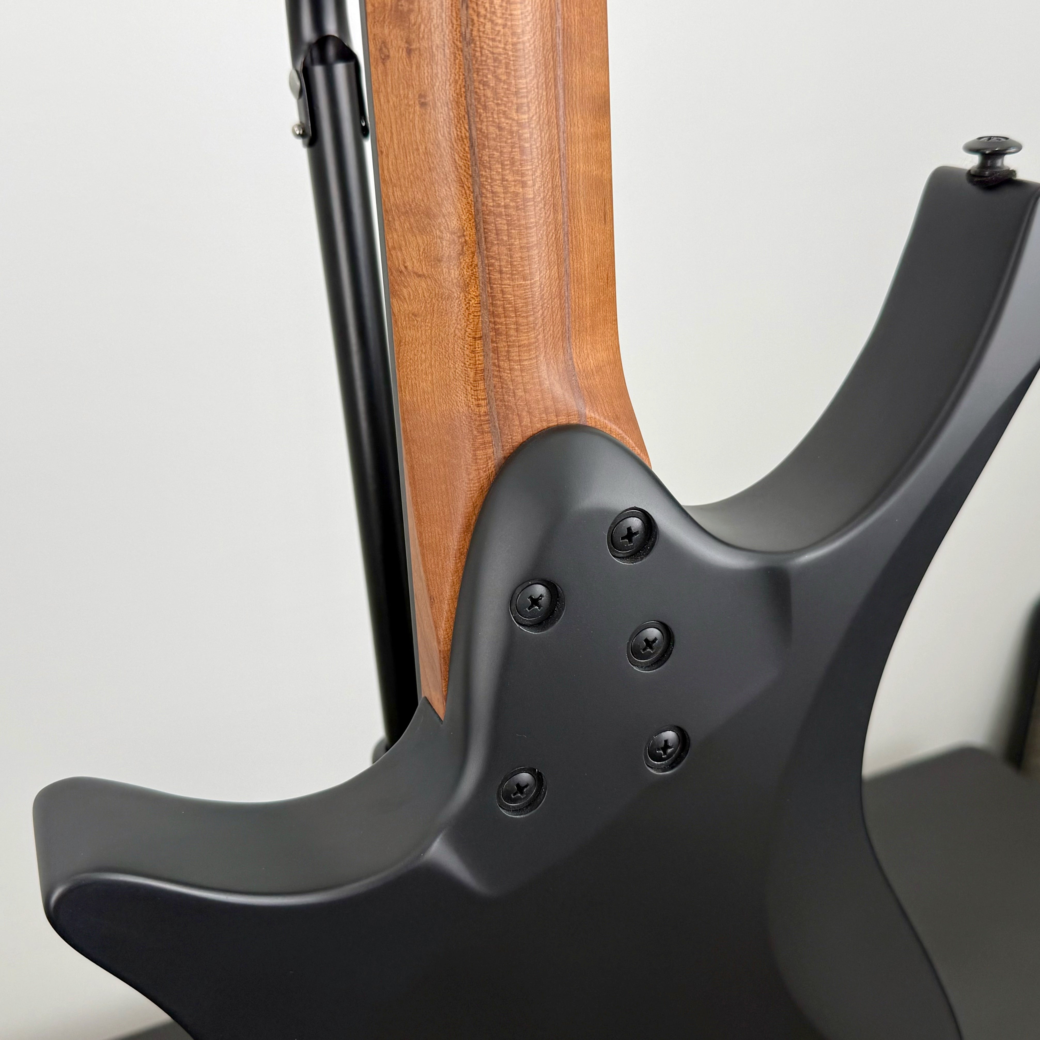 Strandberg Boden Singularity NX 7 Pitch Black 7-String Multiscale Headless Electric Guitar w/ Bag - Pitch Black