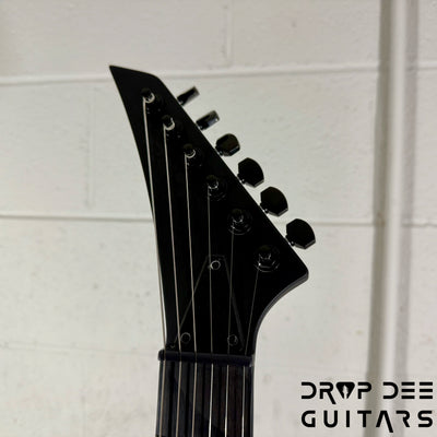 Jackson USA Custom Shop King V 1H TOM Electric Guitar w/ Case - Blackout