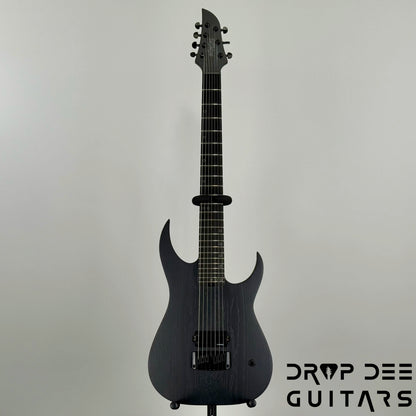 Schecter Diamond Series Keith Merrow KM-7 MK-III EX 7-String Baritone Electric Guitar - Satin Black Open Pore