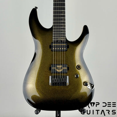 Schecter Diamond Series 50th Anniversary C-1 Electric Guitar - 50th Gold Burst