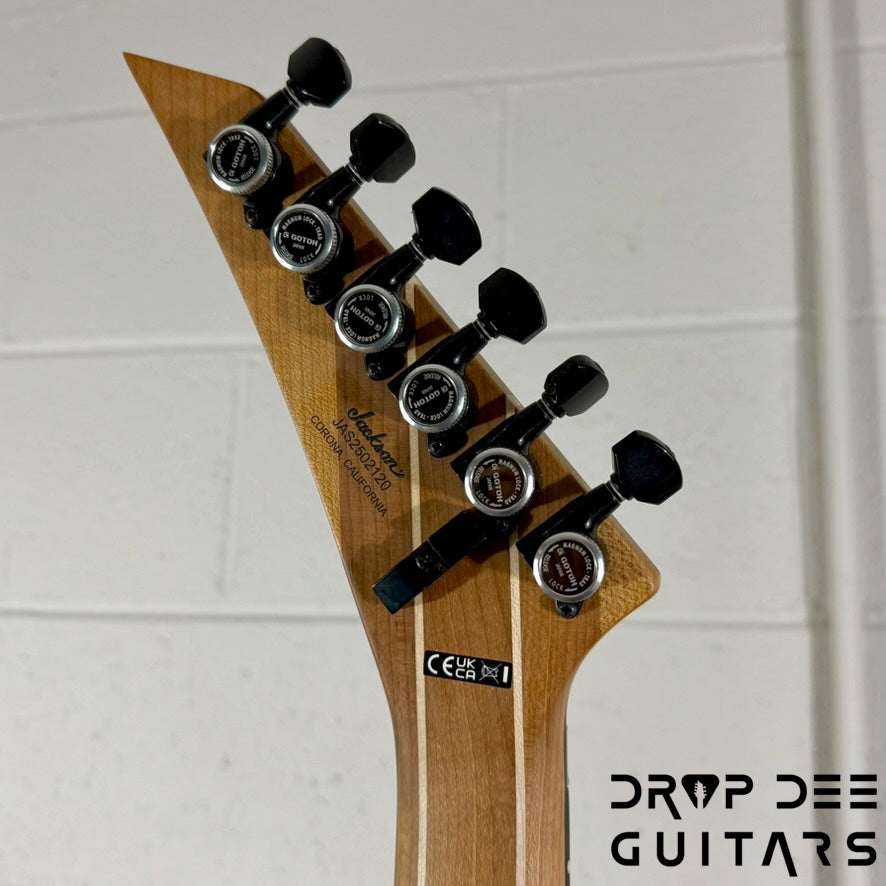 Jackson American Series Limited Edition Virtuoso Electric Guitar w/ Case - Gold Rush