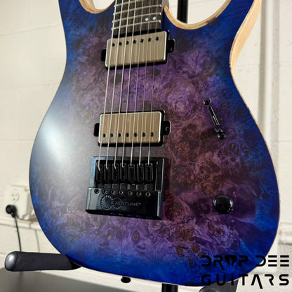 Mayones Duvell Elite 4Ever 7 Baritone Evertune 7-String Electric Guitar w/ Case