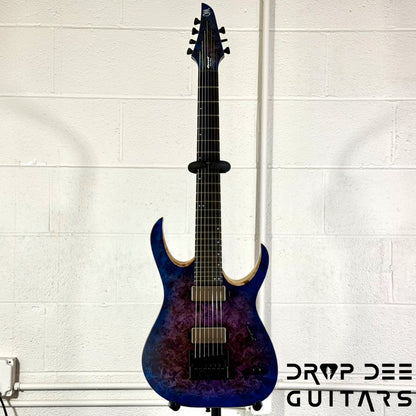 Mayones Duvell Elite 4Ever 7 Baritone Evertune 7-String Electric Guitar w/ Case
