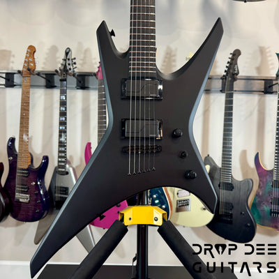 Jackson Custom Shop Warrior Electric Guitar w/ Case - Blackout