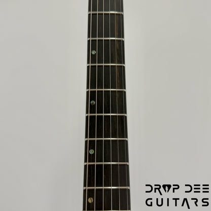 ESP USA V-II FR Electric Guitar w/ Case - Black Sparkle