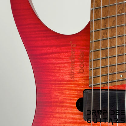Strandberg Boden Original N2.6 Multiscale Headless Electric Guitar w/ Bag - Sunset Coral Burst Satin