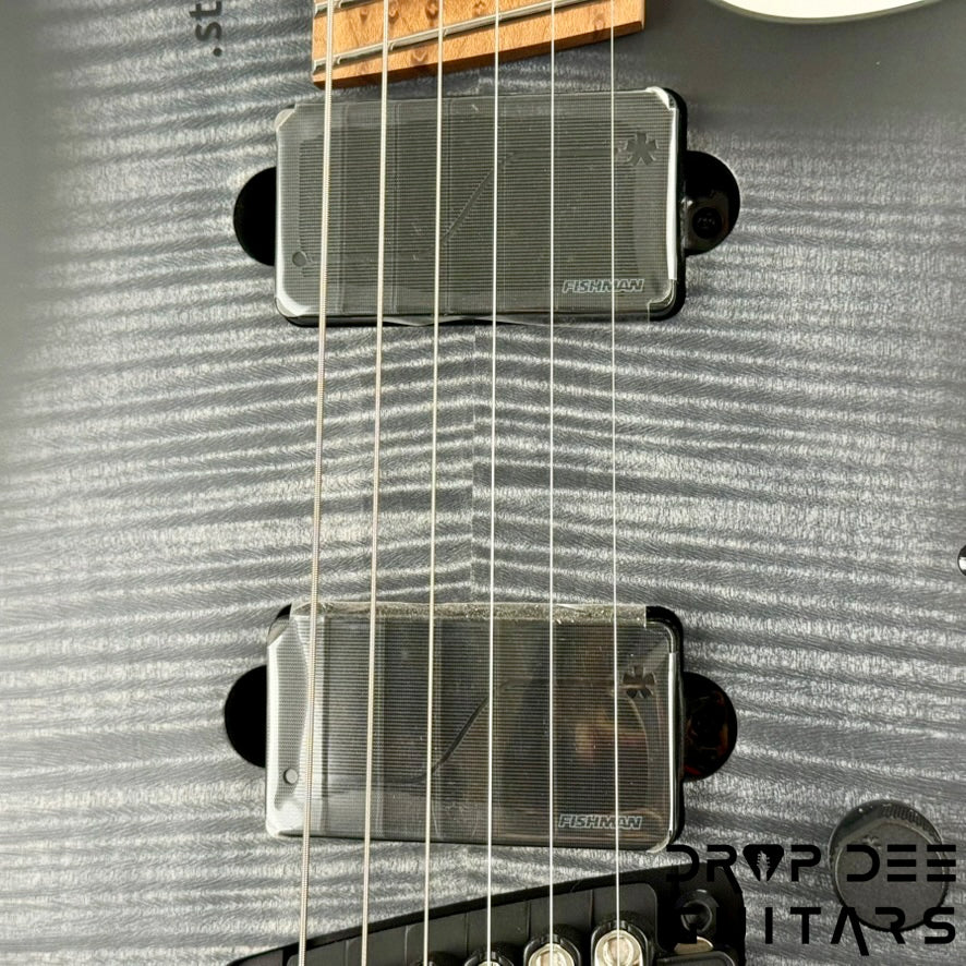 Strandberg Boden Original N2.6T Tremolo Multiscale Headless Electric Guitar w/ Bag - Black Denim Burst Satin