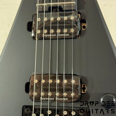 Jackson American Series Rhoads RR24 Electric Guitar w/ Case - Satin Black