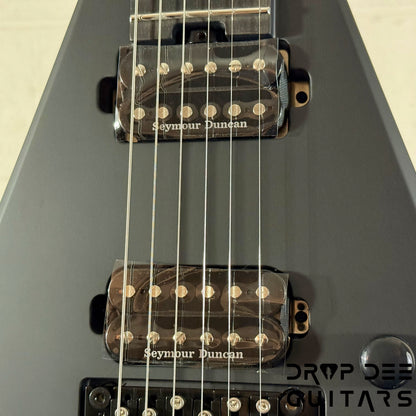 Jackson American Series Rhoads RR24 Electric Guitar w/ Case - Satin Black