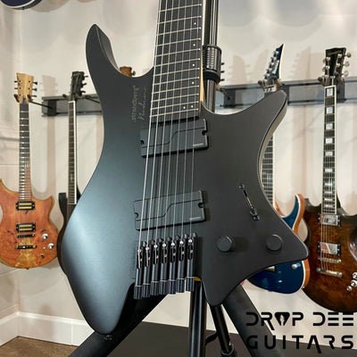 Strandberg Boden Metal NX 7 Multiscale Headless 7-String Electric Guitar w/ Bag - Black Granite