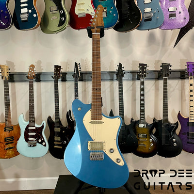 Balaguer USA Heritage Espada Electric Guitar w/ Case - Nitro Aged Pelham Blue Finish