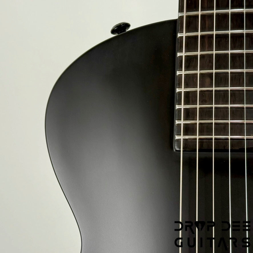ESP LTD EC Black Metal Electric Guitar - Black Satin