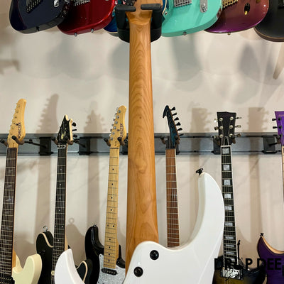 Balaguer Select Series Diablo Retro 27 FR Electric Guitar w/ Bag - Gloss Solid White