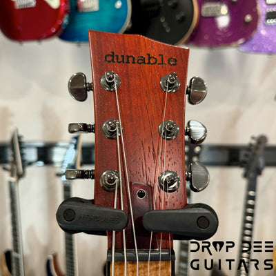Dunable USA Custom Shop R2 Baritone Electric Guitar w/ Case - Light Reddish Brown
