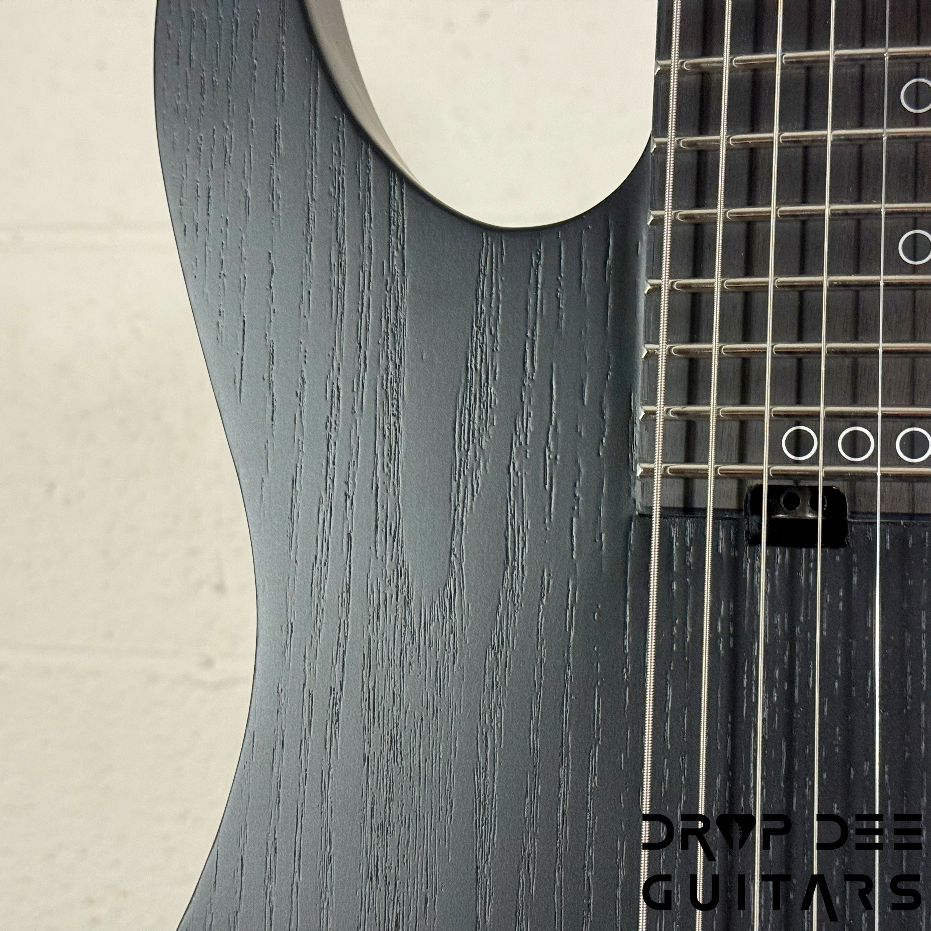 Schecter Diamond Series Keith Merrow KM-6 MK-III EX Baritone Electric Guitar - Satin Black Open Pore