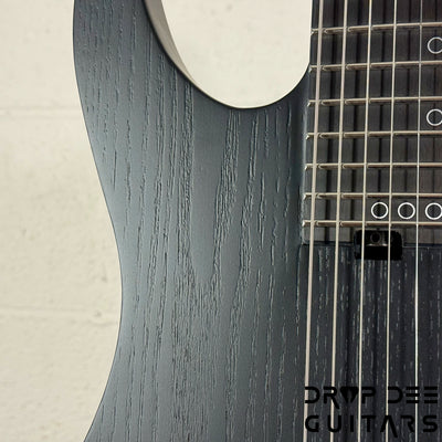 Schecter Diamond Series Keith Merrow KM-6 MK-III EX Baritone Electric Guitar - Satin Black Open Pore