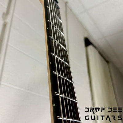 Schecter USA Custom Shop John Browne Signature Zenith 7 Baritone 7-String Electric Guitar w/ Case - Fracture White