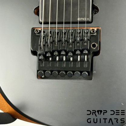 Ibanez Prestige RGDR4327 Baritone 7-String Electric Guitar w/ Case - Natural Flat