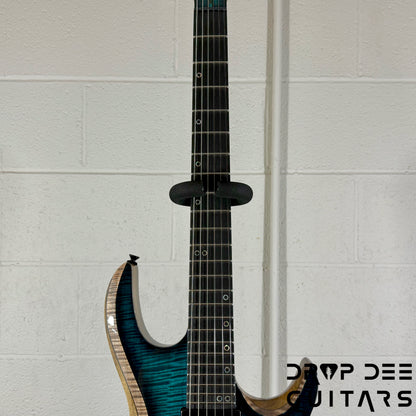 Kiesel A2 6 Neck-Thru Trem Electric Guitar w/ Bag - Blue Burst