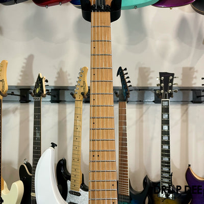 Balaguer Select Series Diablo Retro 27 FR Electric Guitar w/ Bag - Gloss Solid White