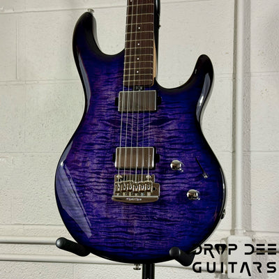 Ernie Ball Music Man Luke 4 HH Electric Guitar w/ Case - Grape Slushie
