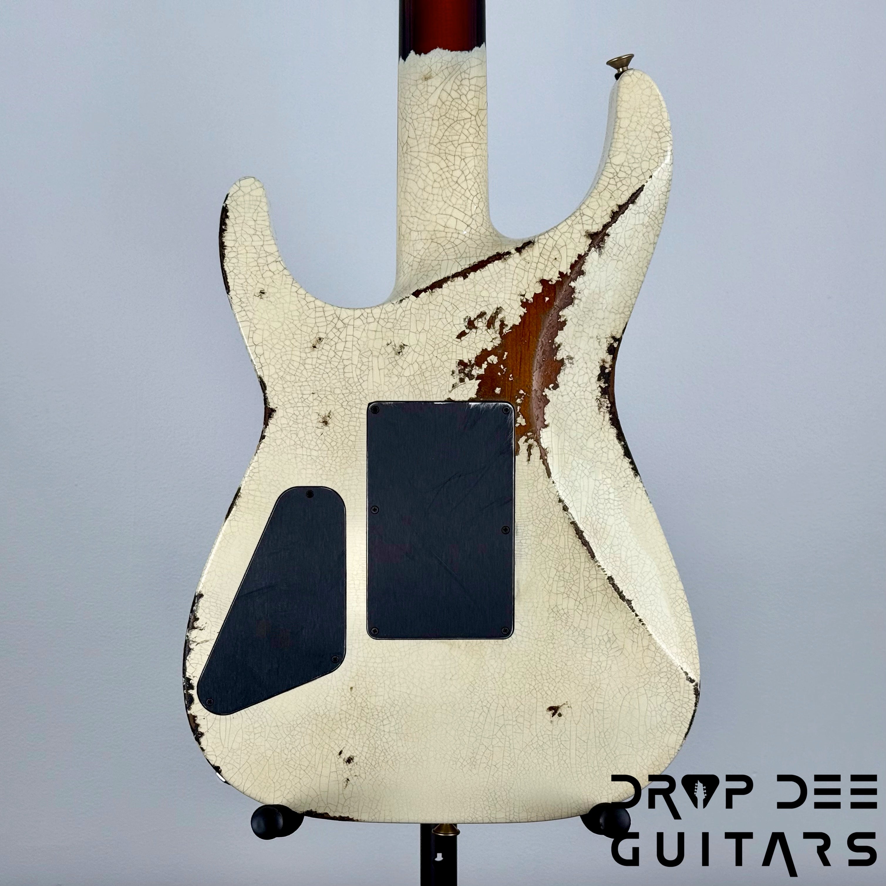 Jackson USA Custom Shop Special Edition Soloist Electric Guitar w/ Case - Vanilla Shake Over 3 Tone Sunburst