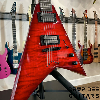 Jackson USA Custom Shop Special Edition Randy Rhoads Electric Guitar w/ Case - Trans Red Burst