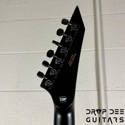 ESP E-II M-I NT QM Electric Guitar w/ Case - See Thru Black Sunburst