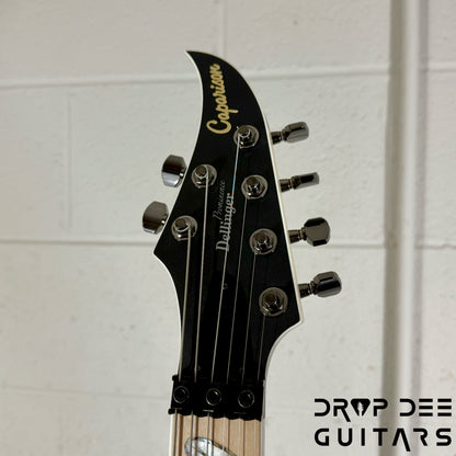 Caparison Dellinger II Prominenace MF Electric Guitar w/ Bag - Trans Spectrum Black