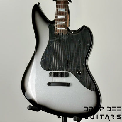ESP LTD Joe Duplantier JD-I Electric Guitar w/ Case - Silver Sunburst