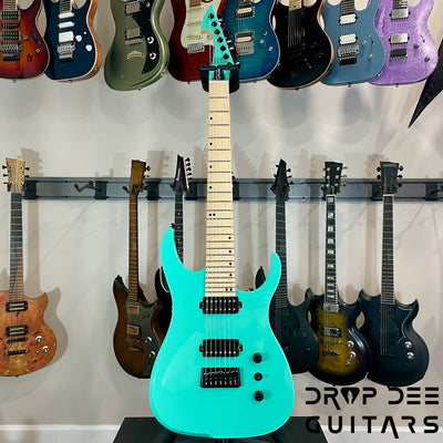Ormsby Run 18 Hype GTR 7-String Electric Guitar w/ Bag - Seafoam