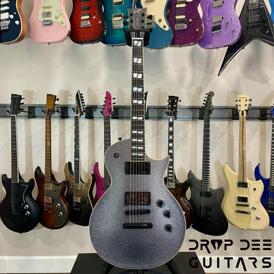 ESP USA Eclipse Electric Guitar w/ Case - Black Sparkle
