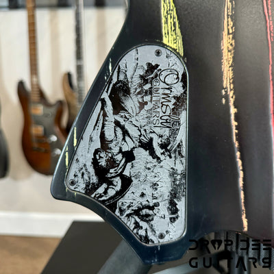Ormsby Custom Shop Goliath Black Friday Rainbow Multiscale Headless 7-String Electric Guitar w/ Bag - Black Friday Rainbow