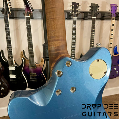 Balaguer USA Heritage Espada Electric Guitar w/ Case - Nitro Aged Pelham Blue Finish