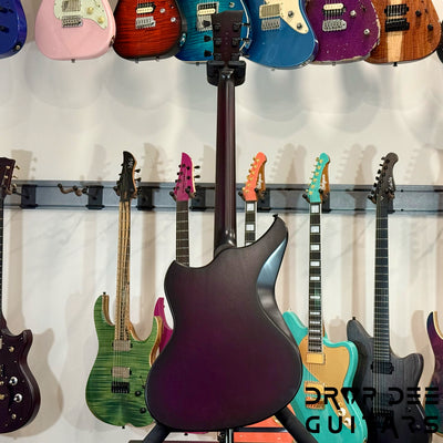 Dunable USA Custom Shop Yeti Electric Guitar w/ Case - Trans Purple