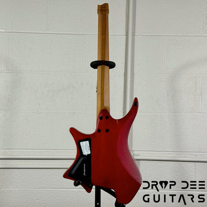 Strandberg Boden Original N2.6 Multiscale Headless Electric Guitar w/ Bag - Sunset Coral Burst Satin