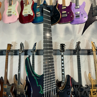 Ormsby Custom Shop Goliath Black Friday Rainbow Multiscale Headless 7-String Electric Guitar w/ Bag - Black Friday Rainbow