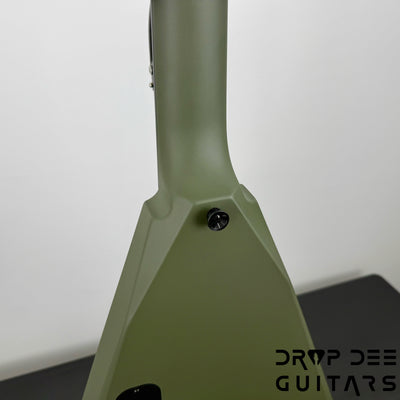 Jackson USA Custom Shop Special Edition Rhoads Electric Guitar w/ Case - Army Drab Green