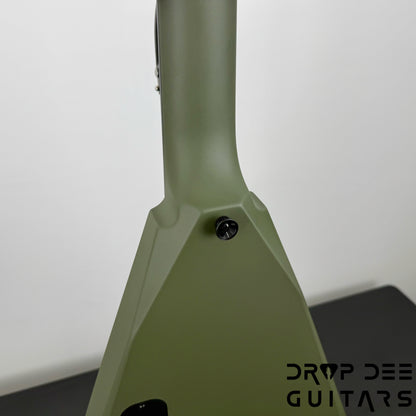 Jackson USA Custom Shop Special Edition Rhoads Electric Guitar w/ Case - Army Drab Green