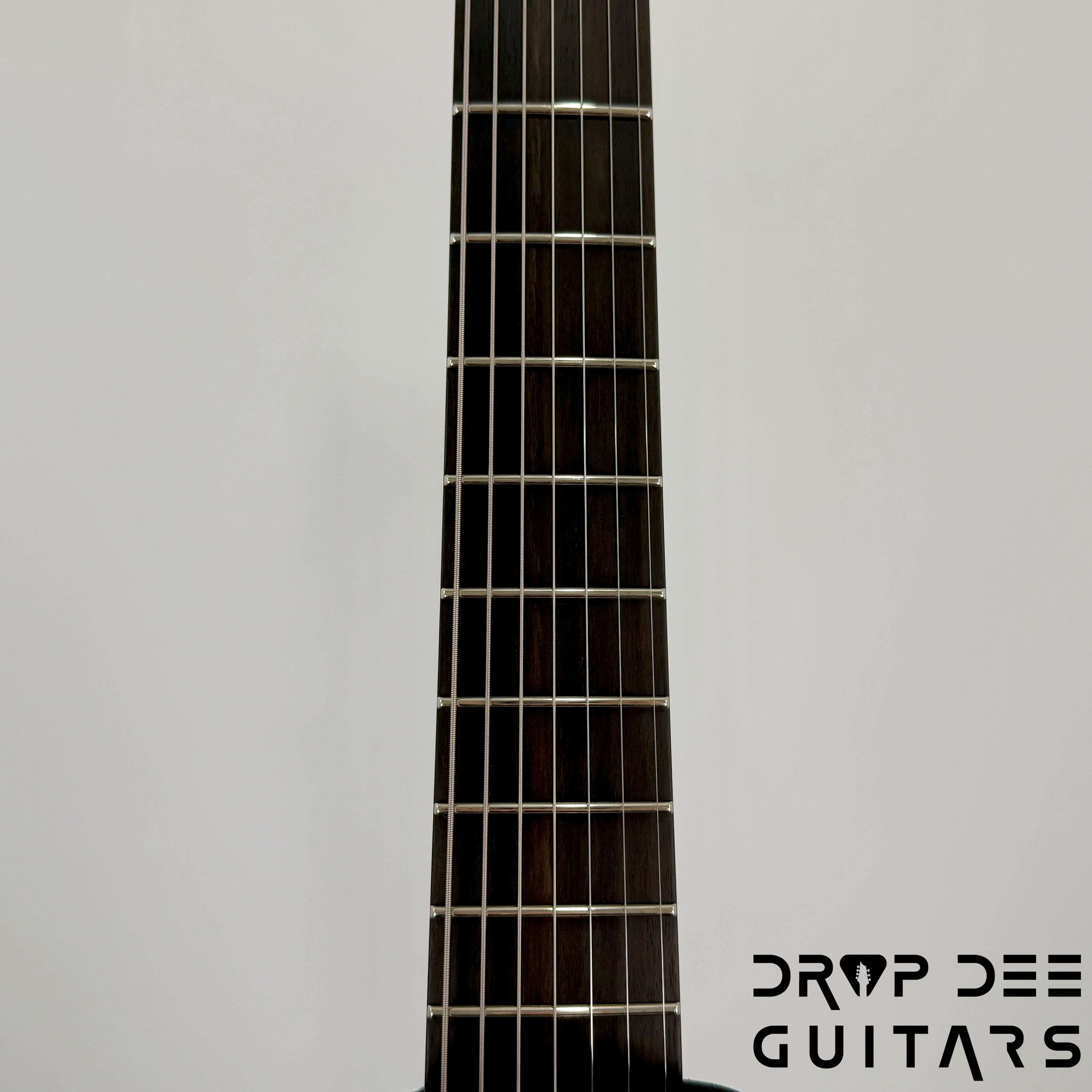 Dunable USA Custom Shop Cyclops 7 7-String Electric Guitar w/ Case - Satin Black