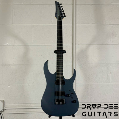 Ibanez Prestige RGR5121RB Electric Guitar w/ Case - Gray Metallic Flat