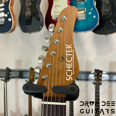 Schecter Custom Shop PT Wembley Studio Electric Guitar w/ Case - Charcoal Metallic Aged Nitro