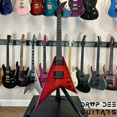 Jackson USA Custom Shop Special Edition Randy Rhoads Electric Guitar w/ Case - Trans Red Burst