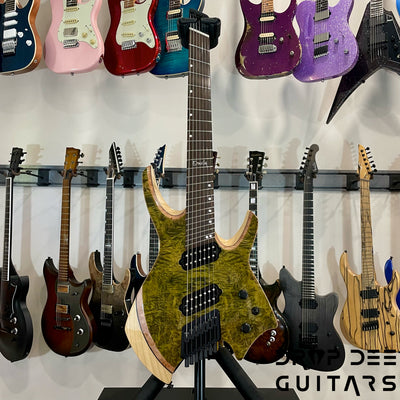 Ormsby Custom Shop Goliath Multiscale 7-String Electric Guitar w/ Bag - Green