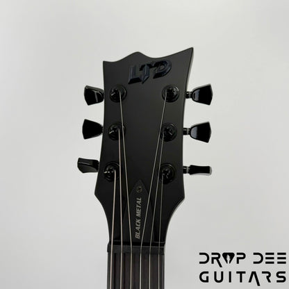 ESP LTD EC Black Metal Electric Guitar - Black Satin