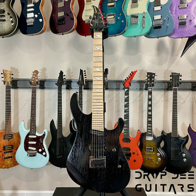 Caparison Horus-WB-FX MF Electric Guitar w/ Bag - Transparent Charcoal Black